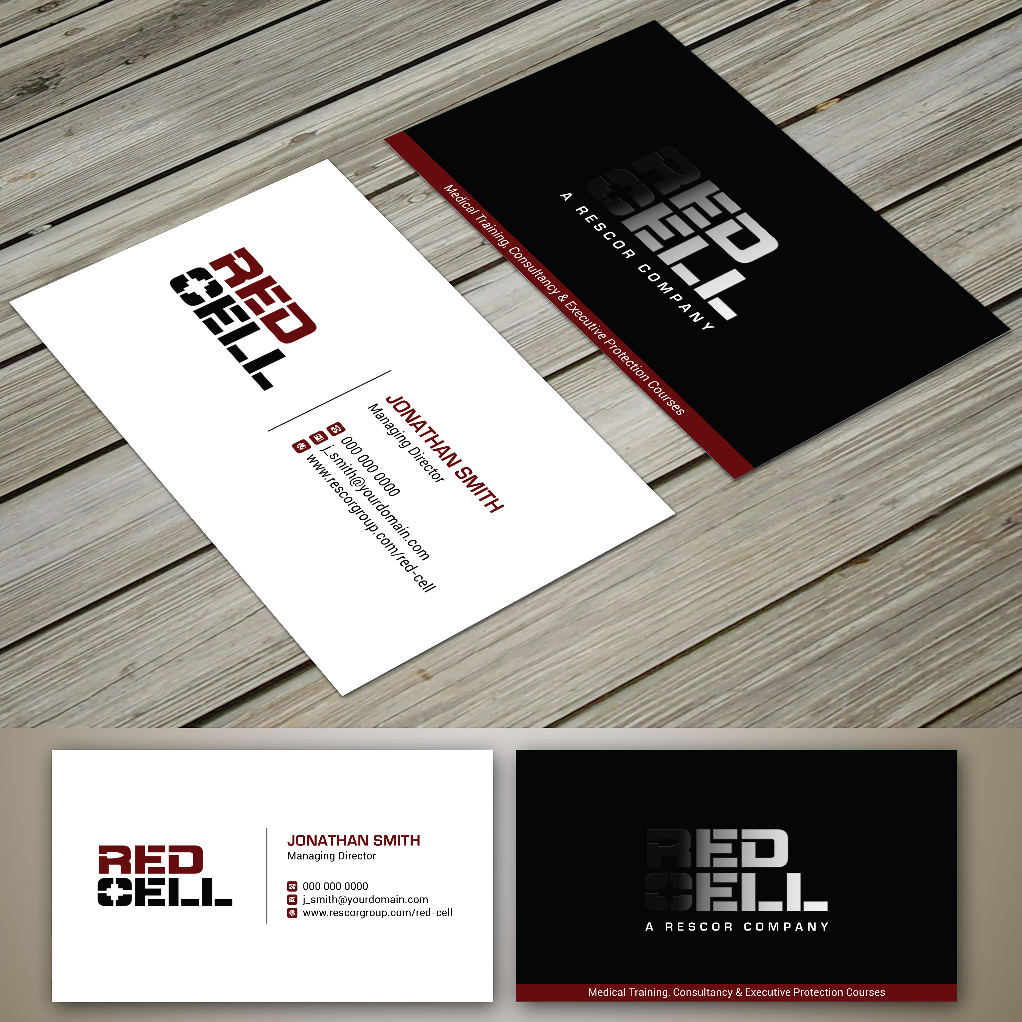 Diseño de Tarjeta de Presentación por Bold Pixels para este proyecto | Diseño #27213776