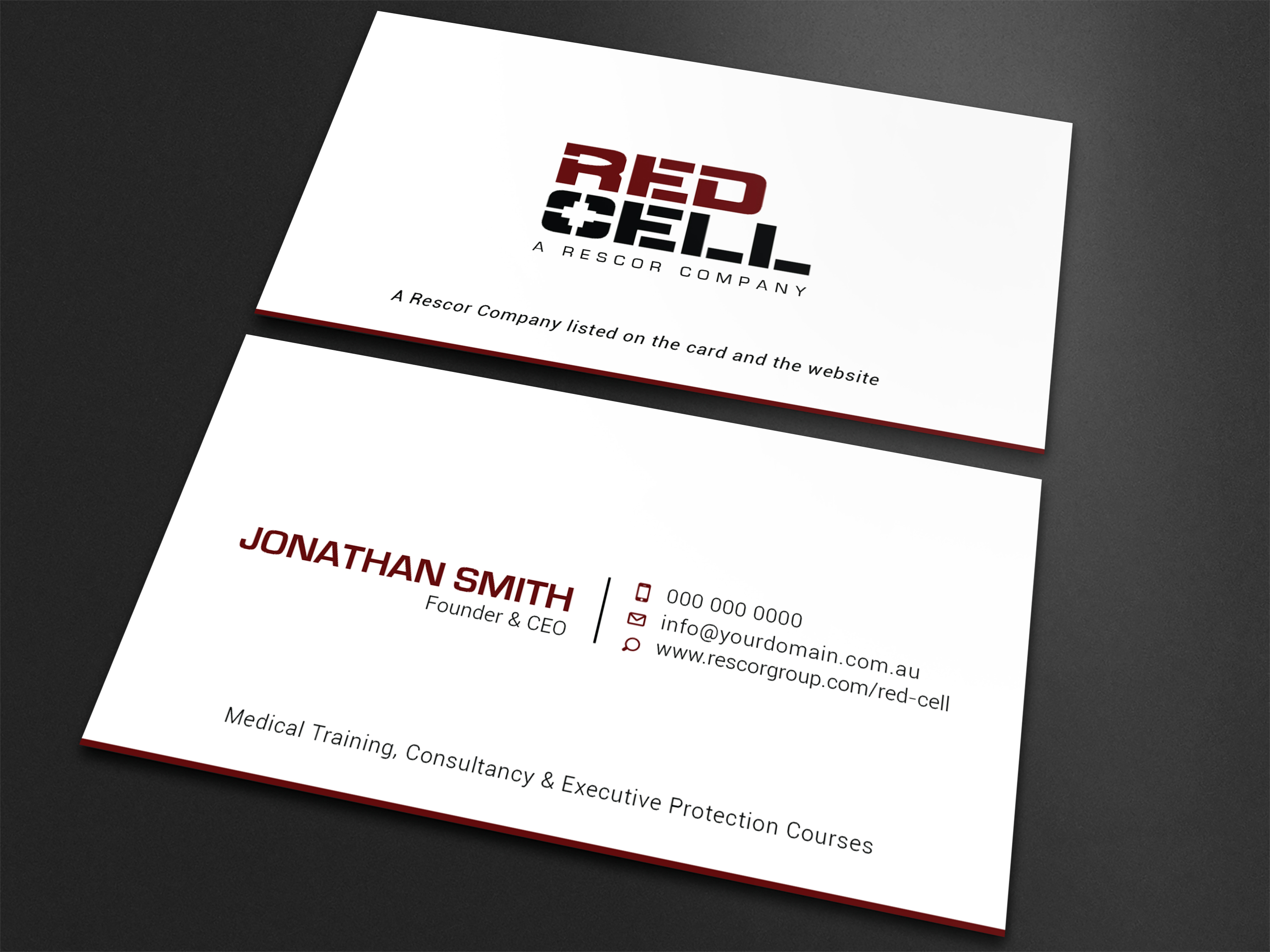 Diseño de Tarjeta de Presentación por Bold Pixels para este proyecto | Diseño #27213953