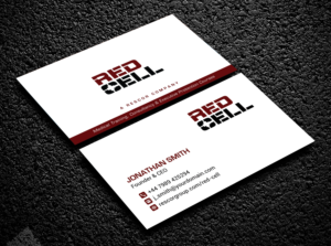 RED CELL (Business Card for Training Company) | Visitenkarten-Design von Bold Pixels
