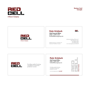 Business Card Design by theartst