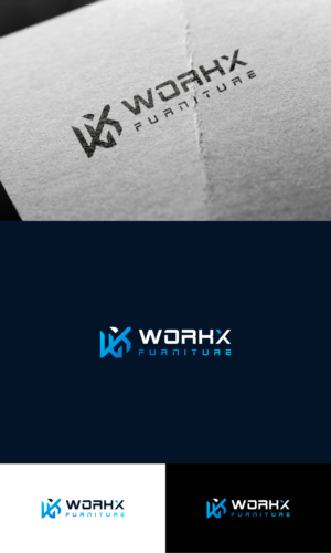 Logo Design by Ally Mac for WorkX Furniture  | Design: #27242922