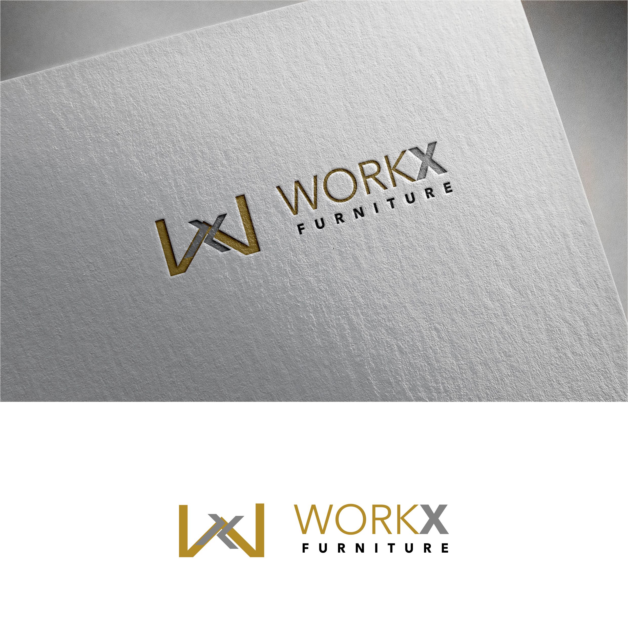 Logo Design by Jeferson HP for WorkX Furniture  | Design #27213873