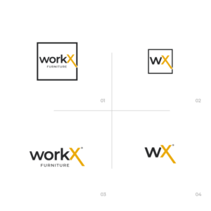 Logo Design by highmaxlogodesigns for WorkX Furniture  | Design: #27265280
