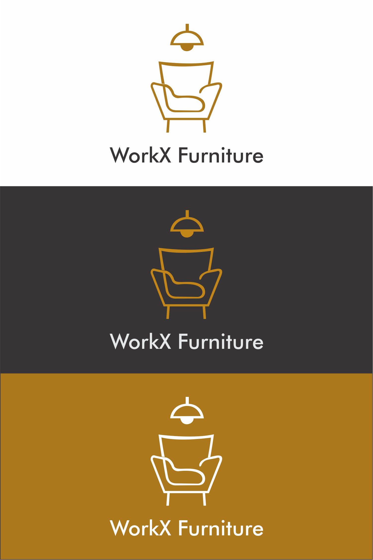 Logo Design by Crea8iveMind for WorkX Furniture  | Design #27219599