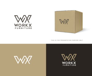 Design de Logo par ecorokerz pour WorkX Furniture  | Design : #27212461