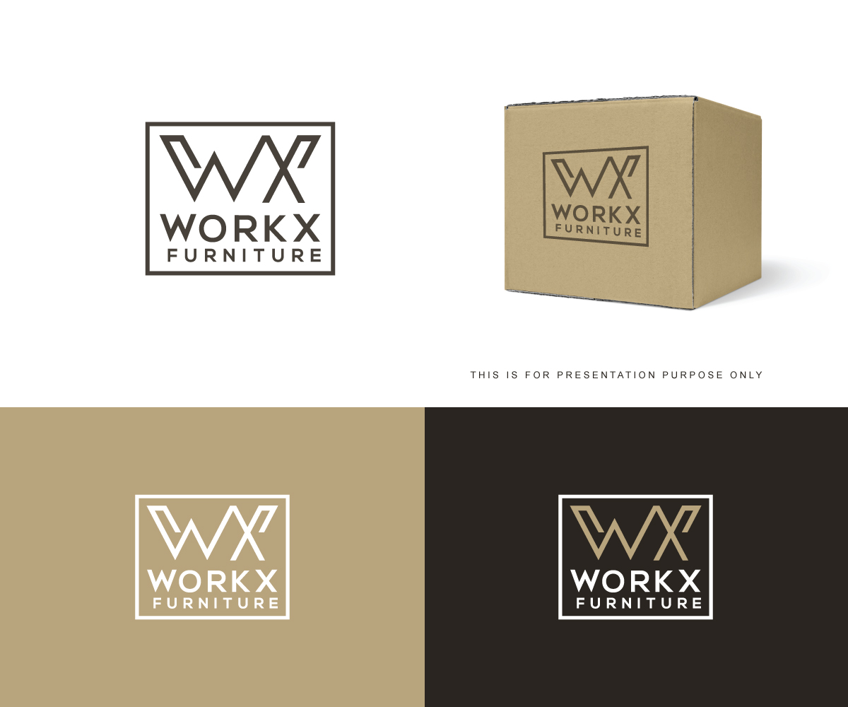 Logo Design by ecorokerz for WorkX Furniture  | Design #27215758