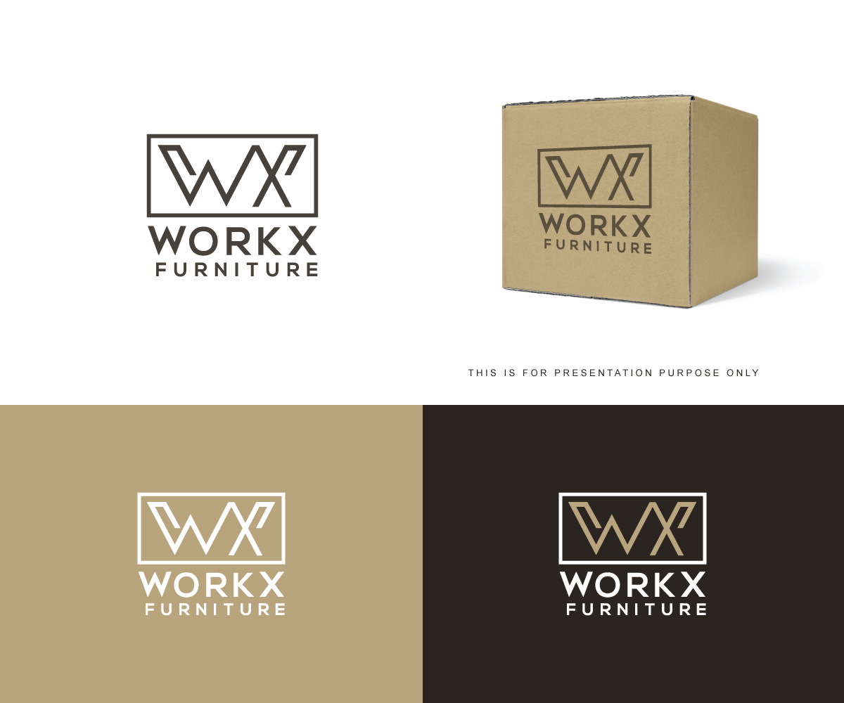 Logo Design by ecorokerz for WorkX Furniture  | Design #27215760