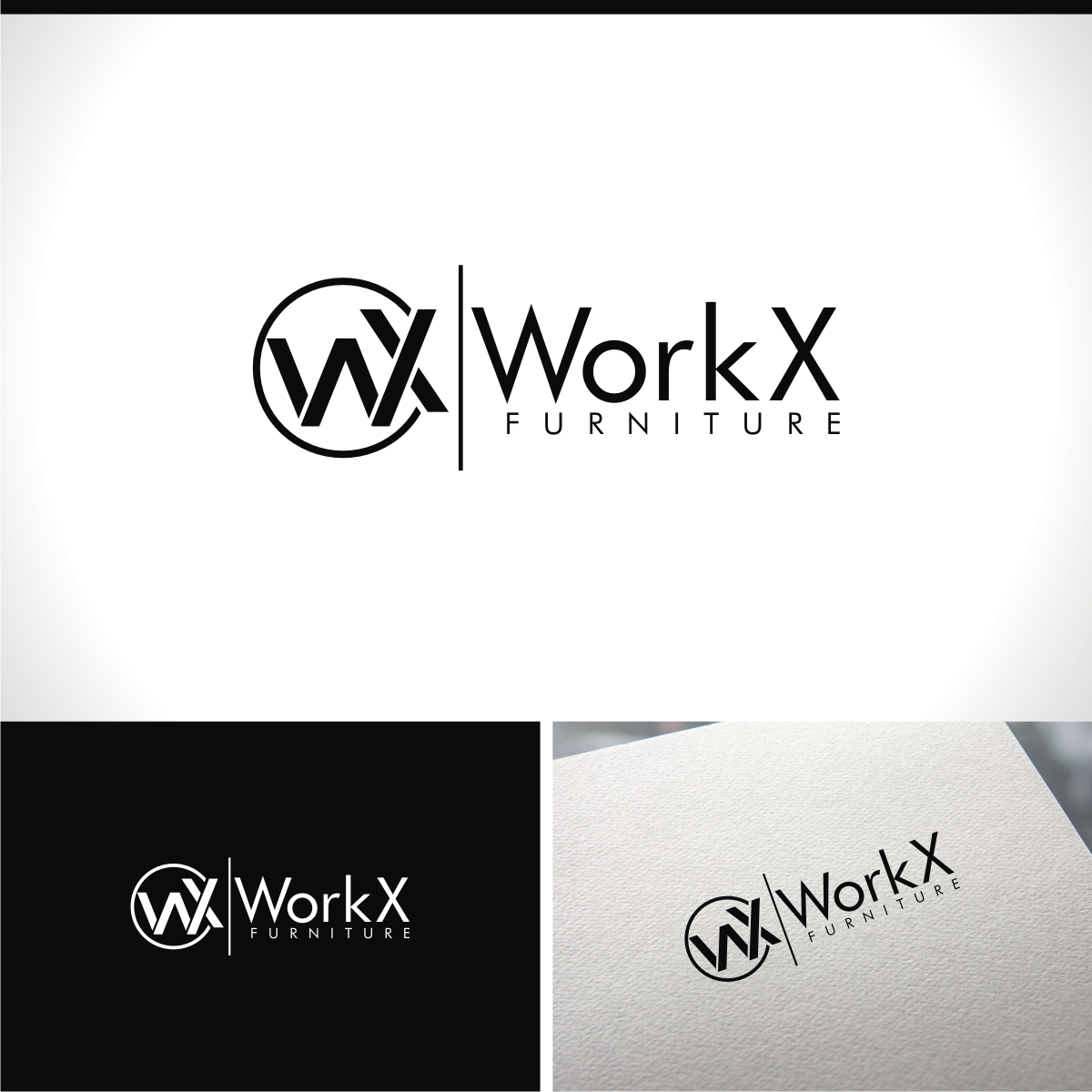 Logo Design by e-graphics for WorkX Furniture  | Design #27214177