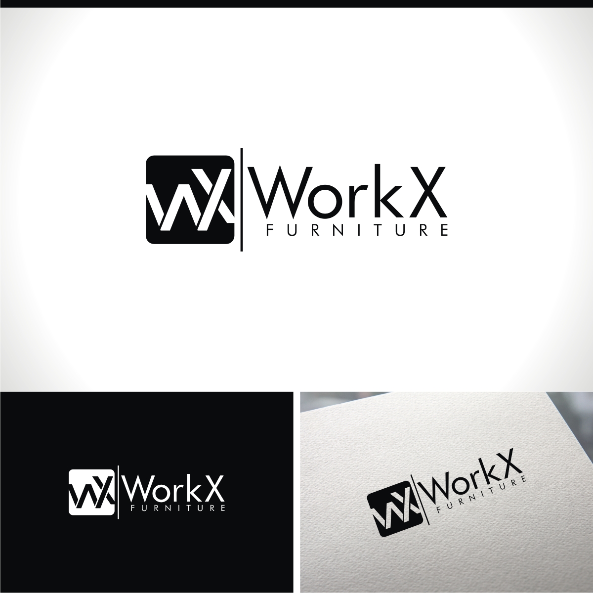 Logo Design by e-graphics for WorkX Furniture  | Design #27216740