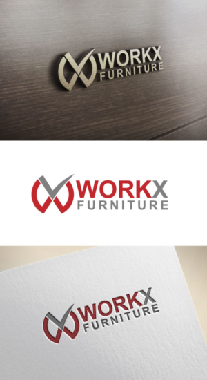Logo Design by AB design ..... for WorkX Furniture  | Design: #27212664