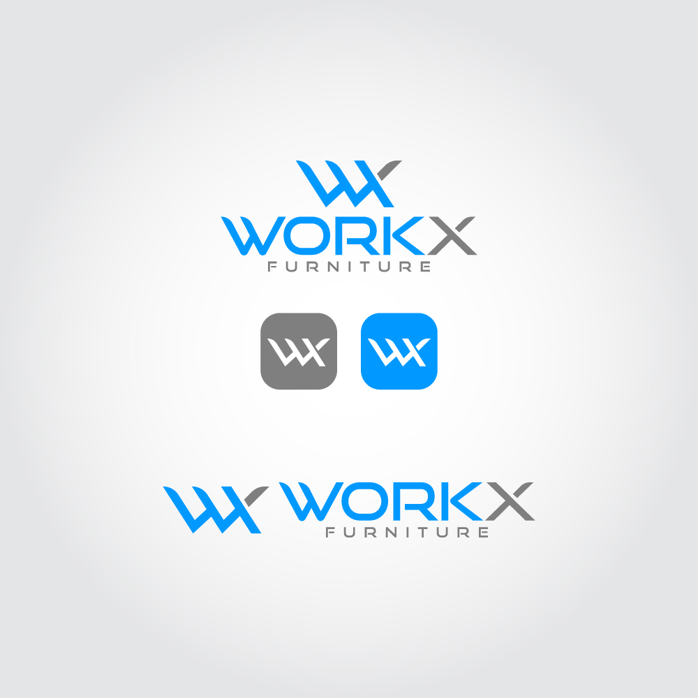 Logo Design by AlphabetZero.co.uk for WorkX Furniture  | Design #27241122