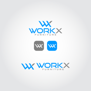 Logo Design by AlphabetZero.co.uk for WorkX Furniture  | Design: #27241122