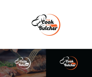 The Cook and Butcher | Logo Design by Iris 3