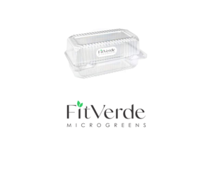 Fit Verde (brand name) / Microgreens (product name) | Logo Design by DoMadic