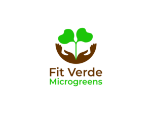 Fit Verde (brand name) / Microgreens (product name) | Logo-Design von BNdesigner