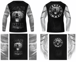 MMA long sleeve tshirt design for Bear MMA gym | T-Shirt-Design von SAI DESIGNS