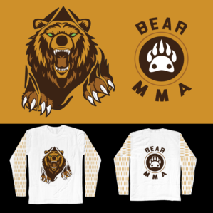MMA long sleeve tshirt design for Bear MMA gym | T-Shirt-Design von dskyvbc