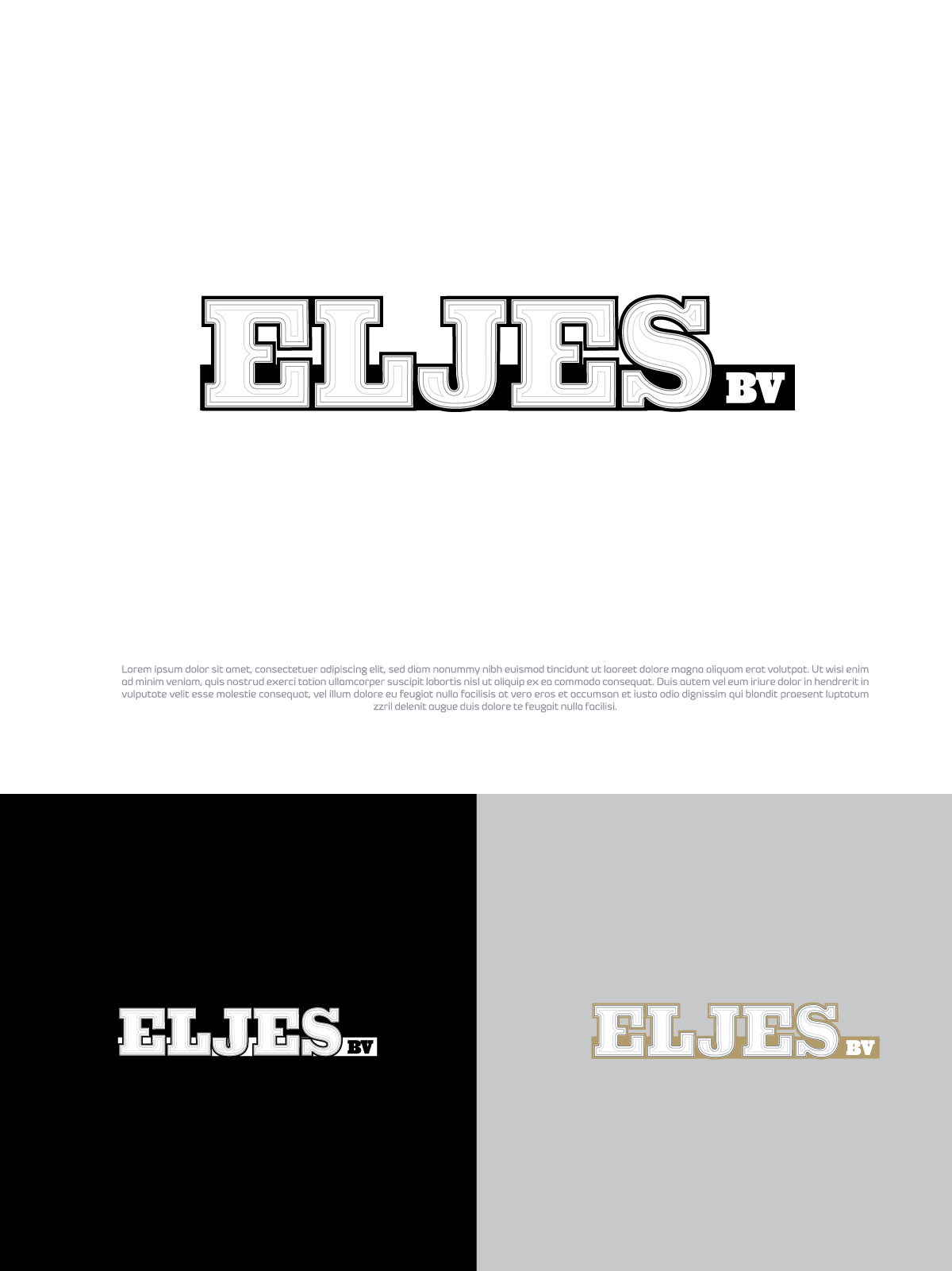 Logo Design by exoddinary for Eljes bv | Design #27217376