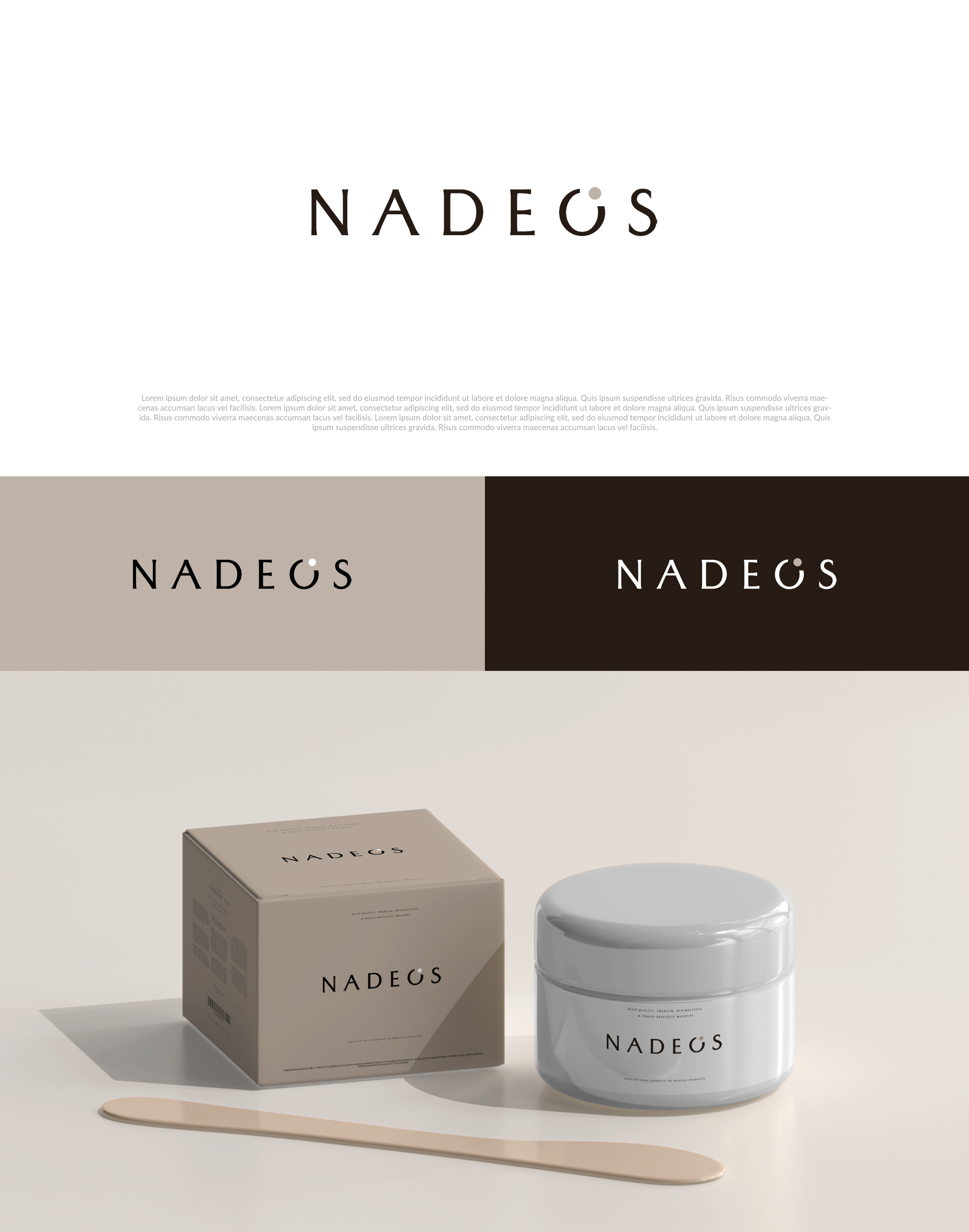 Diseño de Logo por christianpoetoe para NADEOS Cosmetics BTO GmbH | Diseño #27215698
