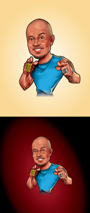 From real to Cartoon  | Diseño Gráfico por ally designs