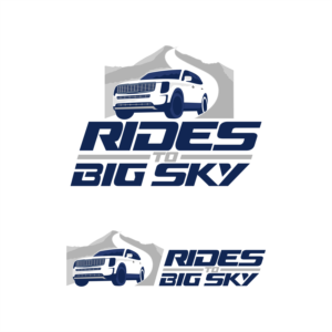 Rides To Big Sky | Logo Design by luckdesign