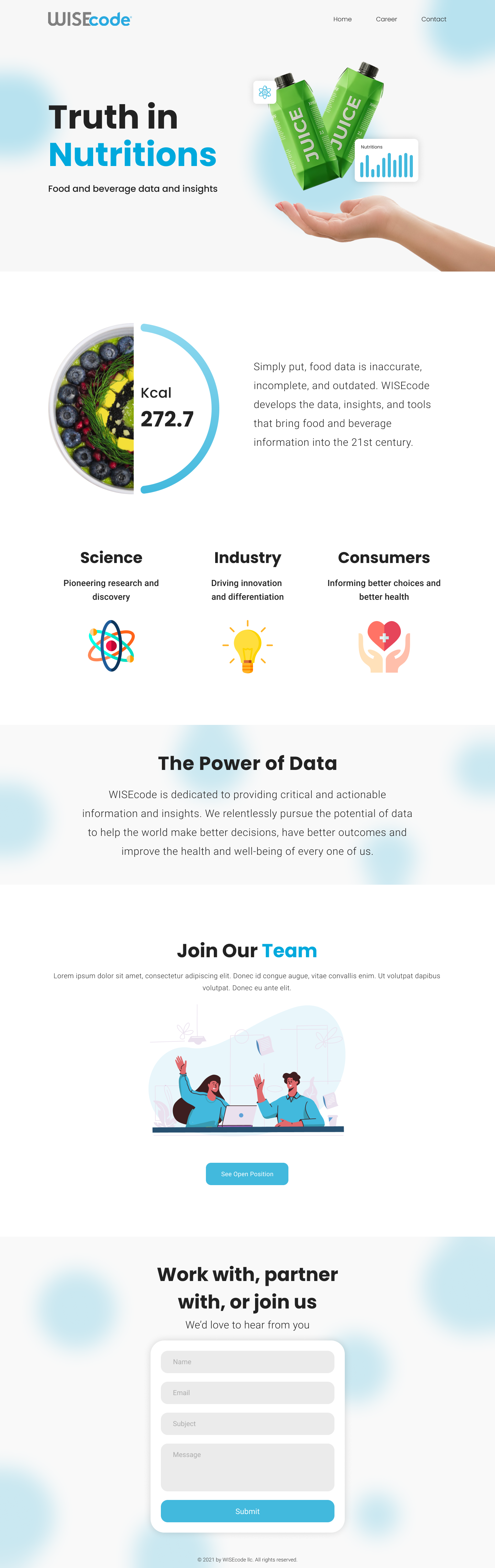 Web Design by swdj1401 for this project | Design #27249951