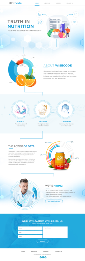 Web Design by Blue Sparrow for this project | Design: #27224278