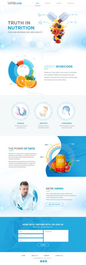 Web Design by Blue Sparrow for this project | Design: #27224280