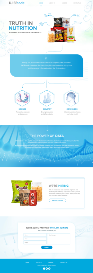 Web Design by Blue Sparrow for this project | Design: #27246217