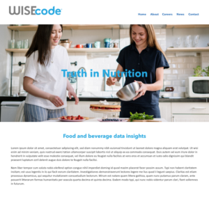 Nutrition data company website needs a new look | Web Design by -Marc-