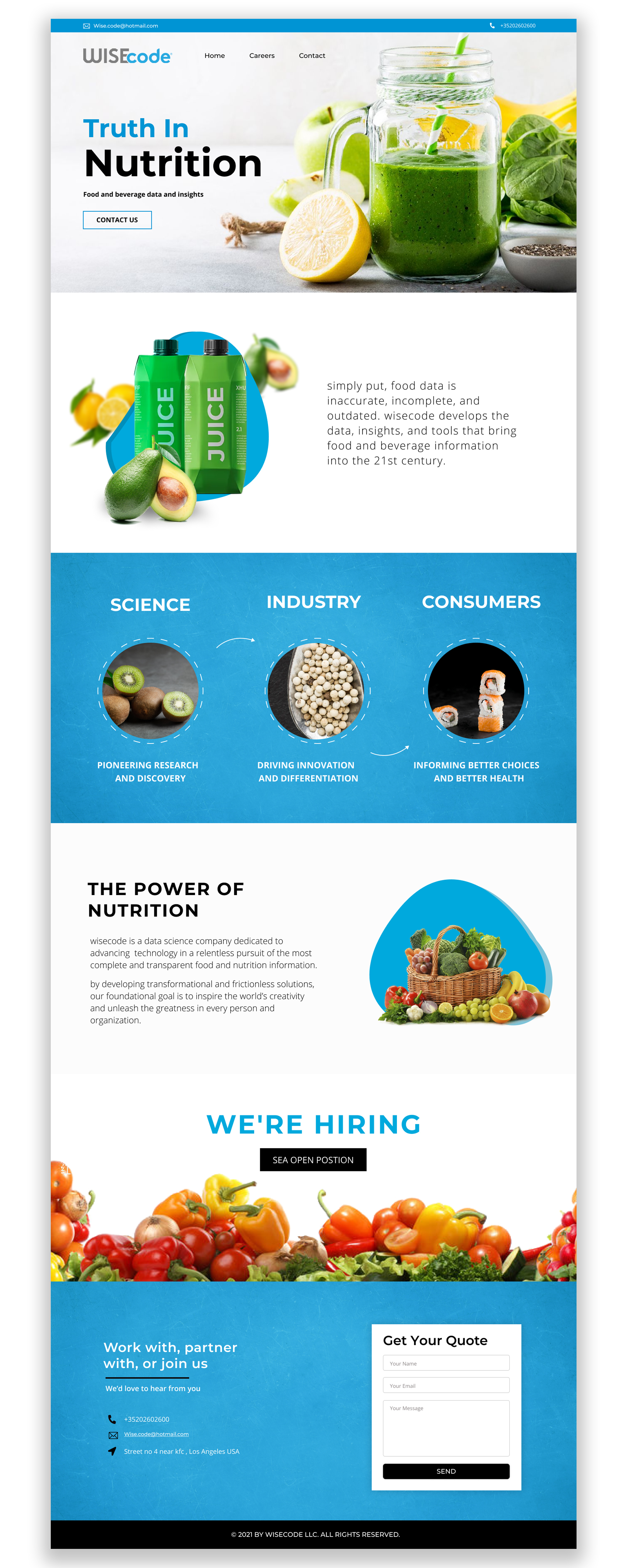 Web Design by Adeel Rahman for this project | Design #27236726