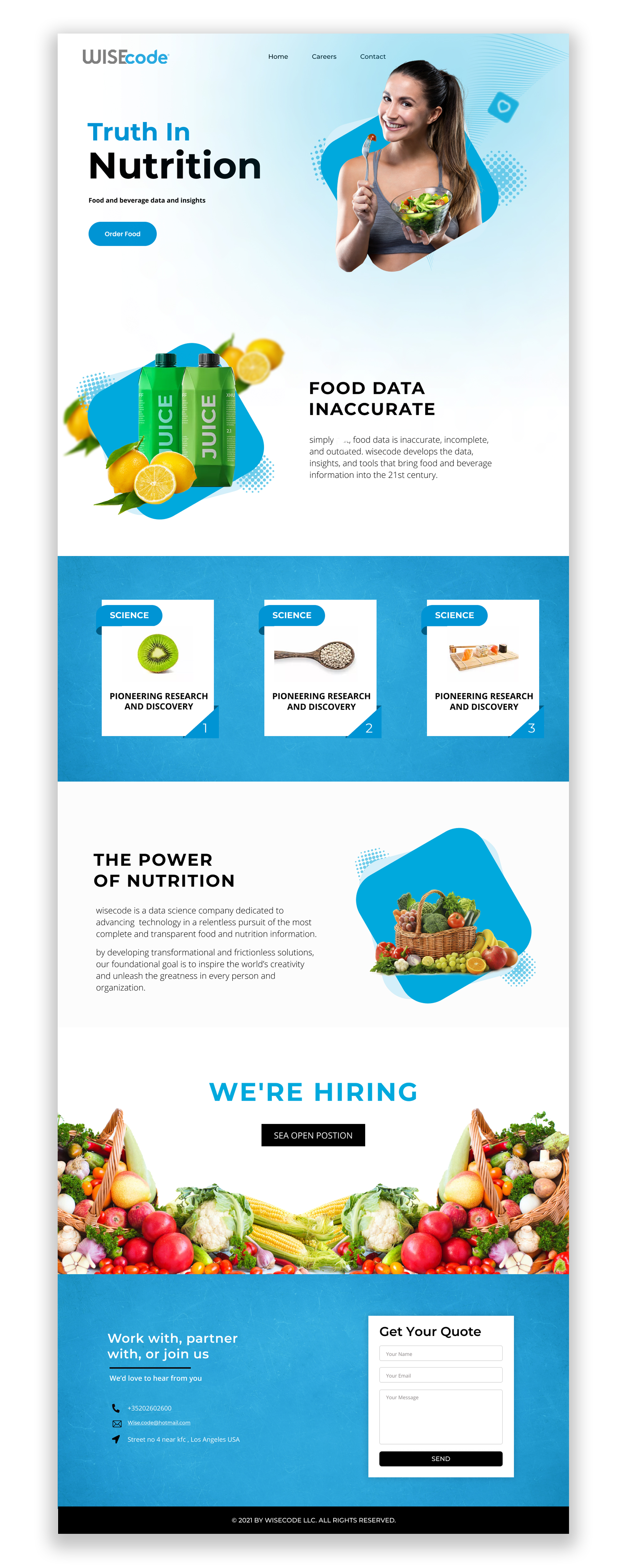 Web Design by Adeel Rahman for this project | Design #27236729