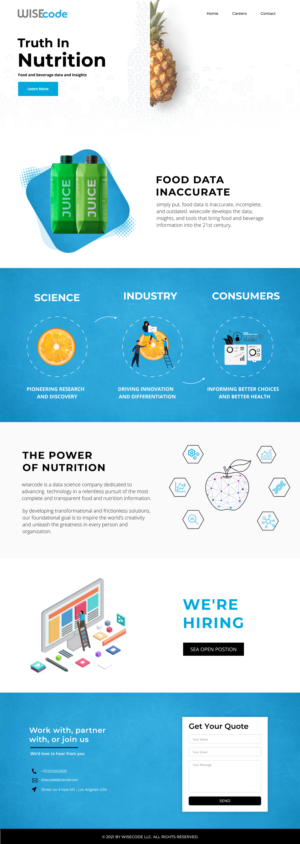 Web Design by Adeel Rahman for this project | Design: #27255669