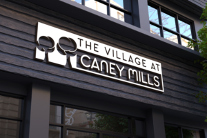 The Village at Caney Mills | Logo Design by rimu