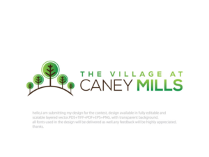 The Village at Caney Mills | Logo Design by adnan001 2