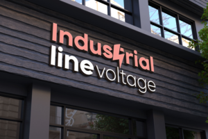 Industrial line voltage      | Logo Design by rimu