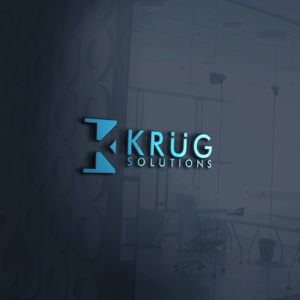 KRUG Solutions (the U in KRUG has umlauts over it)  | Diseño de Logo por WeiArts
