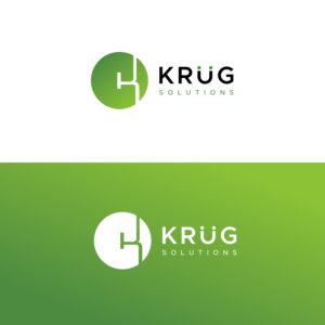KRUG Solutions (the U in KRUG has umlauts over it)  | Logo Design by Kelvin-Kranj