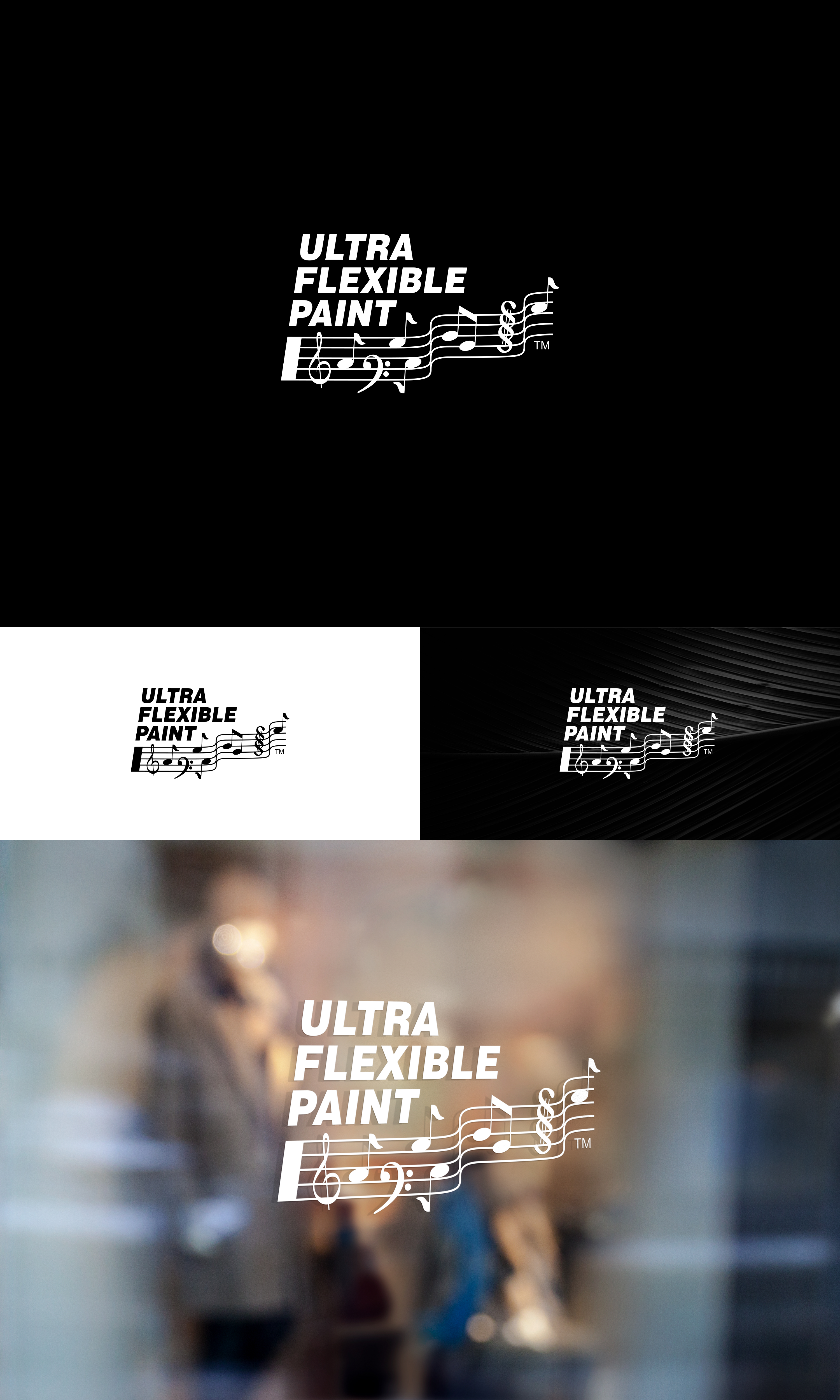 Logo Design by Ally Mac for Ultra Flexible Paint | Design #27247382