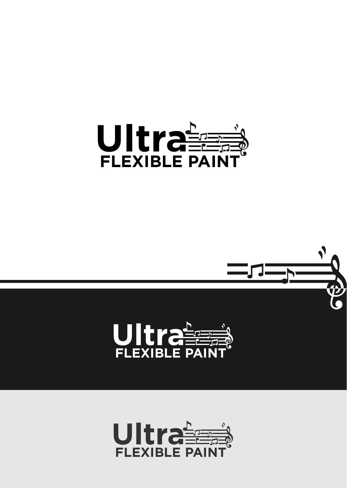 Logo Design by ecorokerz for Ultra Flexible Paint | Design #27215340