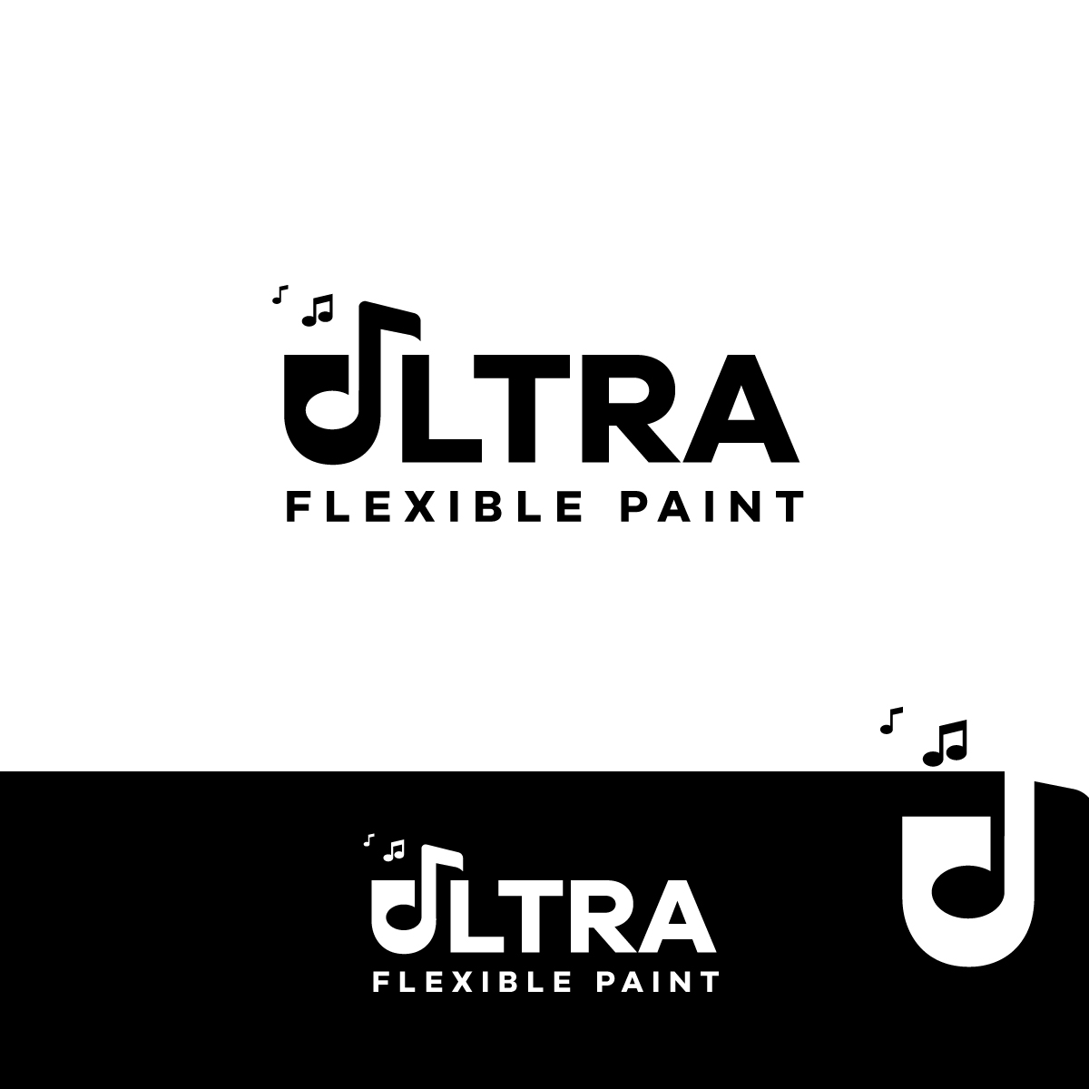 Logo Design by ecorokerz for Ultra Flexible Paint | Design #27244342