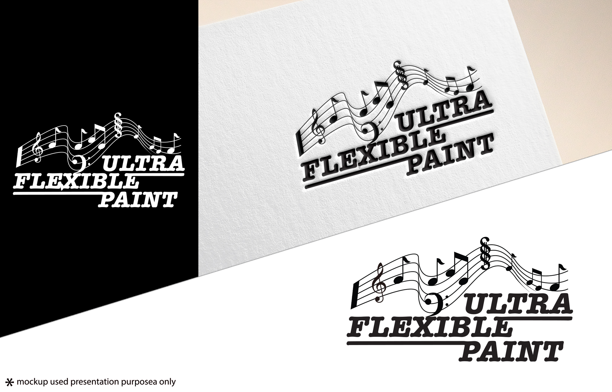 Logo Design by A S design @ for Ultra Flexible Paint | Design #27233307