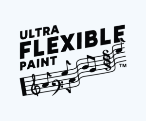 Logo Design by effective art for Ultra Flexible Paint | Design: #27314250