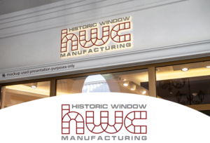 Historic Windows or HWC or Historic window Manufacturing or HWMC or some other arrangement  | Logo Design by Juli creation