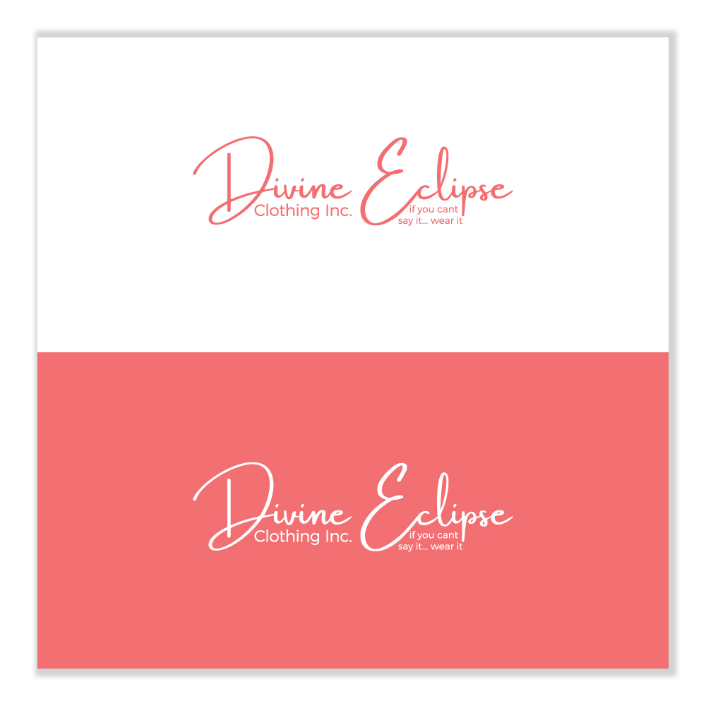 Logo Design by Sujit Banerjee for Divine Eclipse Clothing | Design #27217810