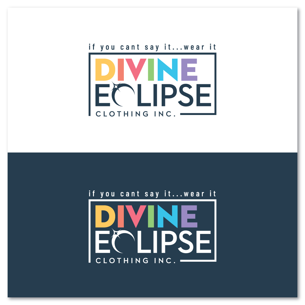Logo Design by Sujit Banerjee for Divine Eclipse Clothing | Design #27217811