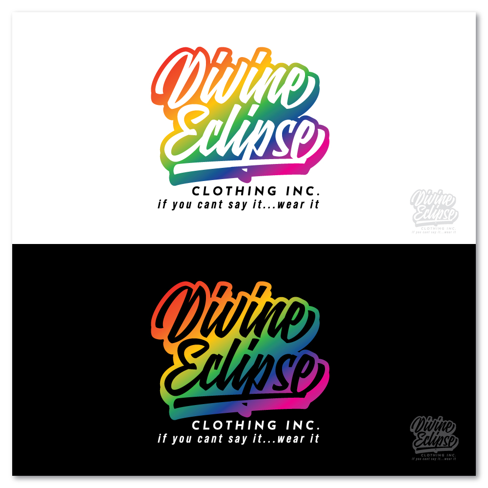 Logo Design by Sujit Banerjee for Divine Eclipse Clothing | Design #27217812