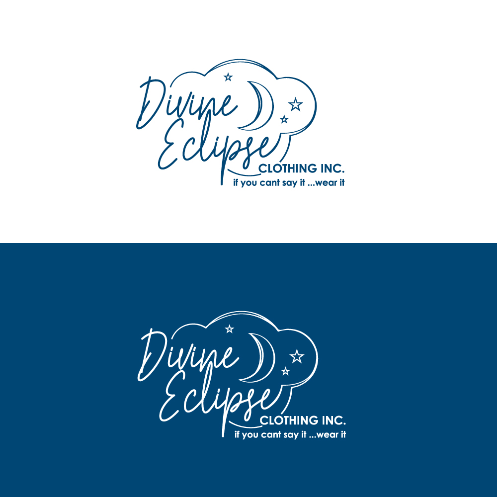 Logo Design by Sujit Banerjee for Divine Eclipse Clothing | Design #27217815