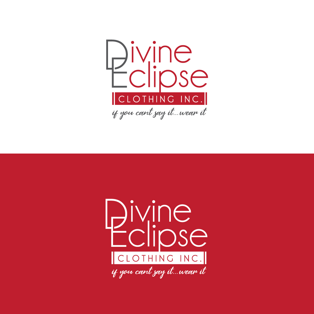 Logo Design by Sujit Banerjee for Divine Eclipse Clothing | Design #27217818