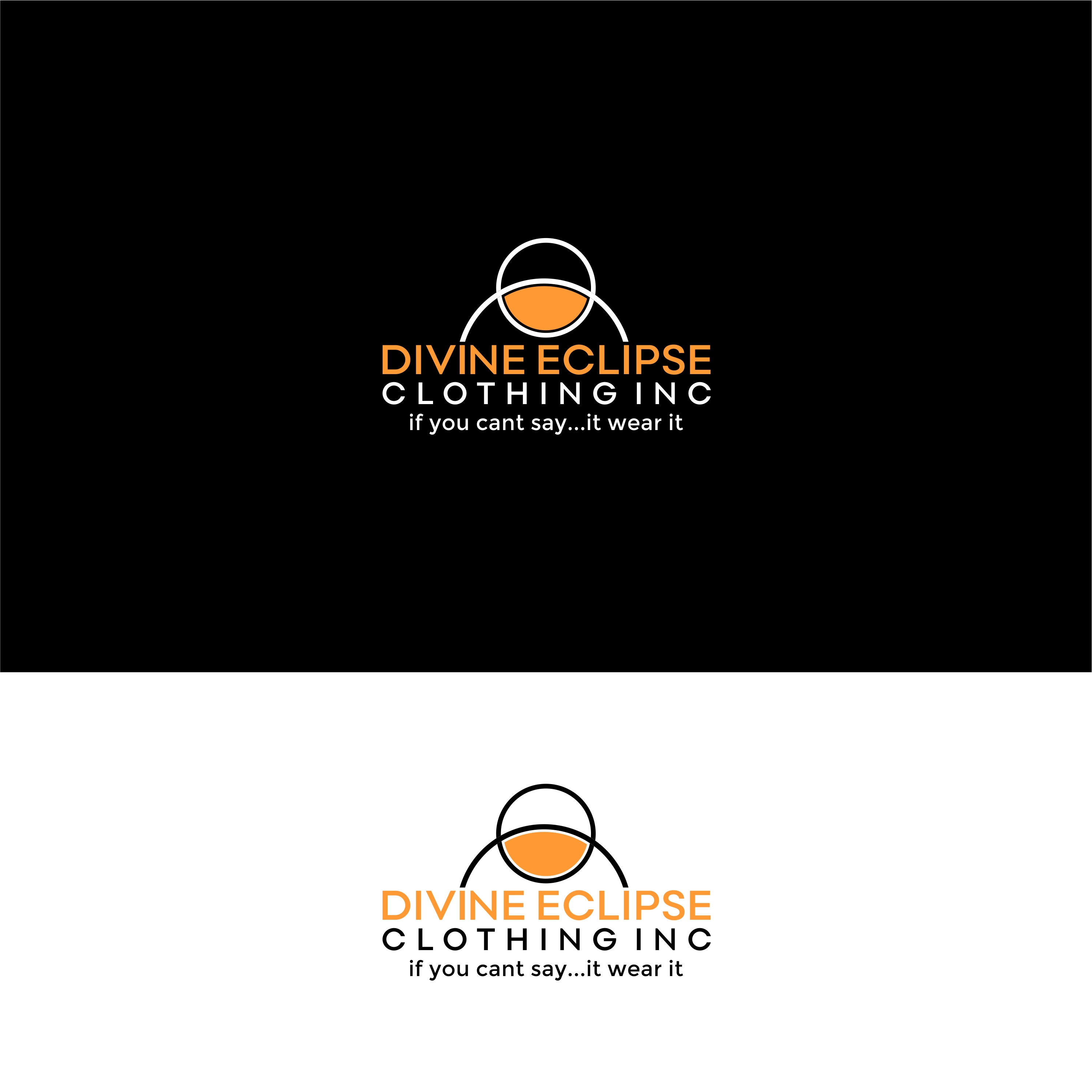 Logo Design by Joenet Jayawarna for Divine Eclipse Clothing | Design #27228774